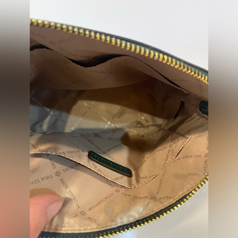 Michael Kors Dome Crossbody (Dark Green) - Picture 5 of 7